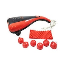 Mashal Masaj Aleti Değişebilen Çift Başlıklı Masaj Aleti Kırmızı