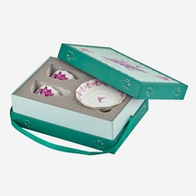 Pembe Porselen Kahve Fincan Seti 100 Ml