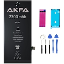Akfa Apple Uyumlu iPhone  6s Telefon Batarya- 2300 Mah Tamir Seti Model:457ryf78347