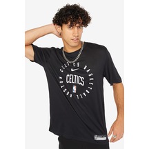 Nike Boston Celtics Legend Practice Tee Ss Crew Black Logolu Unisex Günlük Tişört Siyah Siyah