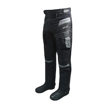 Prosev Armor Maxdura Kumaş Çok Fonksiyonlu Motosiklet Kadın Pantolonu Gri - Siyah