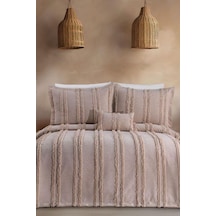 Ways Şönil Çift Kişilik Yatak Örtüsü Cappucino Cappuccino