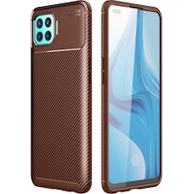 Oppo Reno 4 Lite Kilif Karbon Silikon Case 449337570