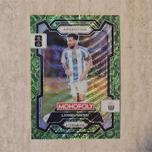 Prizm Monopoly Lionel Messi No.1 Green Wave Oyun Kartı