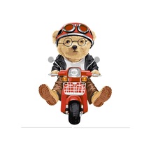 Sevimli Ayıcık 19x13 Cm Motorsiklet Kask Laptop Ve Oto Sticker