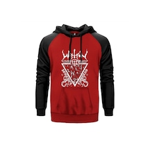 Watain Lawless Darkness Kırmızı Renk Reglan Kol Sweatshirt Kırmızı