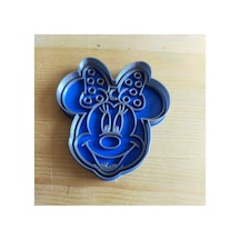 Minnie Mouse Kurabiye Kalıbı 2 Parça Gıdaya Uygun 3d Baskı Kalıp Diğer