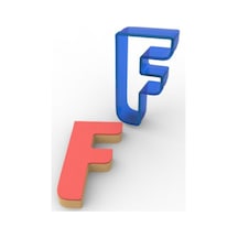 F Harfi Kurabiye Kalıbı Diğer