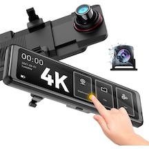 Antcam M10 Wifi Gps 4k+2k Çift Kameralı Araç İçi Kamera