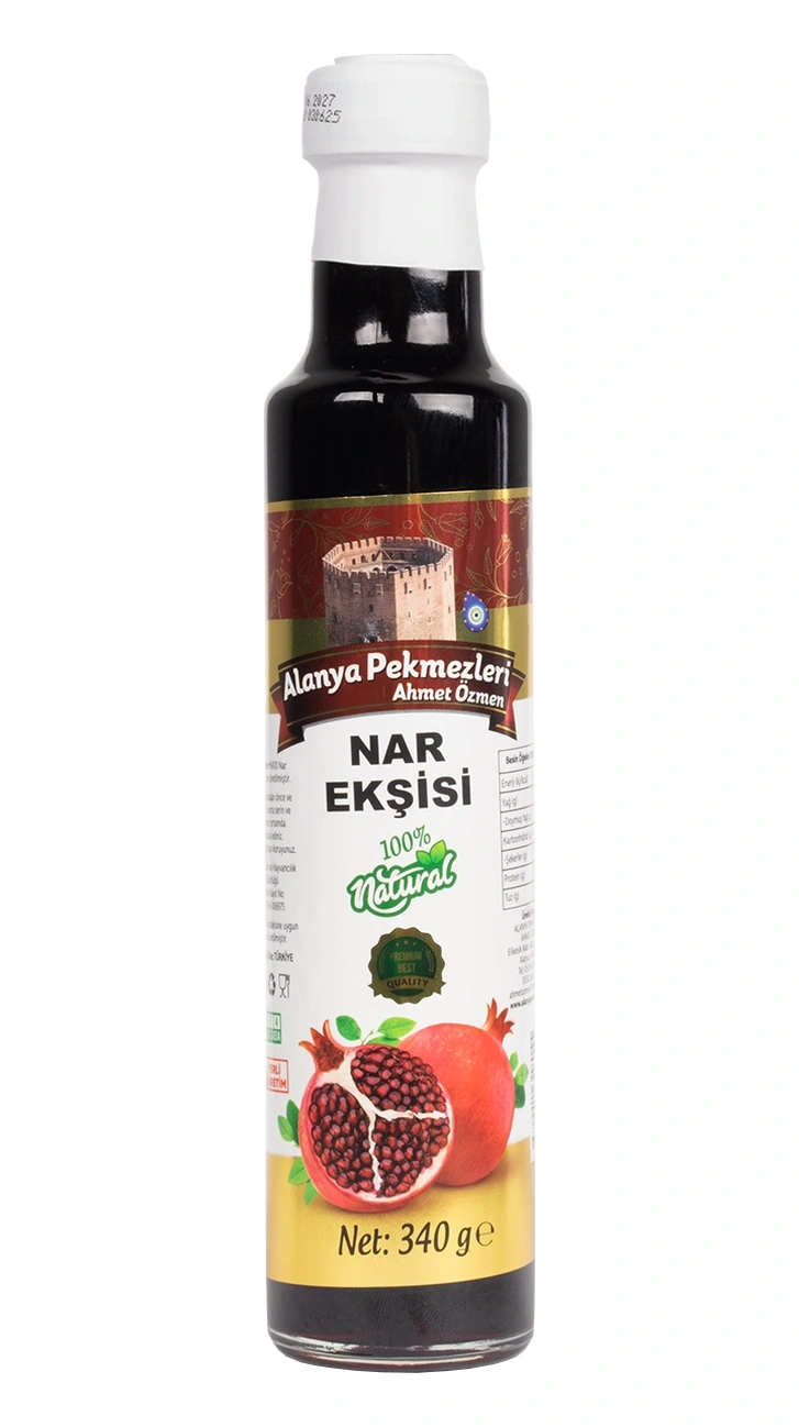 Nar Ekşisi Cam Şişe Net 340 Gr