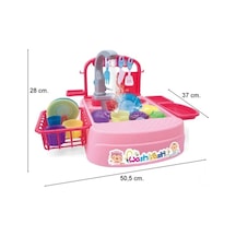 Galtoys Modern Çeşmeli Lavabo Oyun Seti Pilli Mutfak Oyuncak Bula