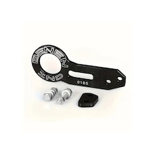 Xuweiwei Jdm Racing Siyah Aluminyum Alaşım Arka Çekme Kancası Modifiye Ben Araç Römork Kancası