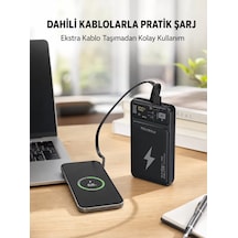 Powerbank 10000 Mah Dijital Göstergeli Taşınabilir Yeni Nesil Çr