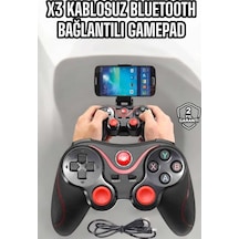 Game Stick Android Uyumlu Gamepad X3 Standlı Oyun Kolu Bluetooth Bağlantılı