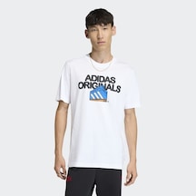 Adidas Kt0488 Gfx T Erkek Tişört Beyaz Adidas Kt0488 Gfx T Erkek Tişört Beyaz