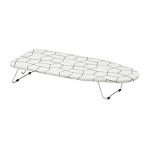 Tr Jall Mini Ütü Masası, Siyah-beyaz Siyah-beyaz 73x32 Cm Genel