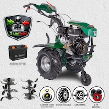 Kaan 39 S Delux 9 HP Marşlı Çapa Makinesi