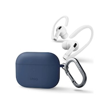 Unıq Airpods Uyumlu Pro 2 Kılıfı Nexo Kulaklık Standlı 147855463 Mavi