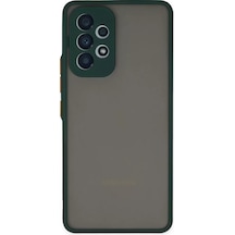 Newface Samsung Galaxy Uyumlu A33 5g Kılıf Montreal Silikon Kapak - Yeşil Diğer