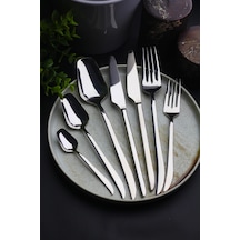 Nirvana 12 Kişilik 89 Parça Çatal Kaşık Bıçak Takımı Metal