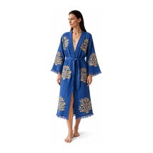 Brandsmiths Blue Ethereal Coral Kimono Sarı