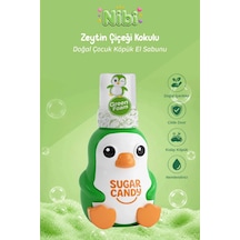 Sugar Candy Zeytin Çiçeği Kokulu Doğal Vegan Çocuk Köpük El Sabunu Nıbı 350 Ml Paraben İçermeyen Yeş
