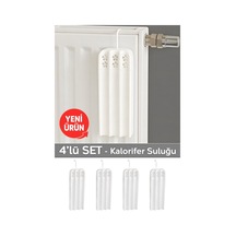 4 Adet Kalorifer Suluğu - Oda Ortam Nemlendirici Petek Suluğu Beyaz Tr Diğer