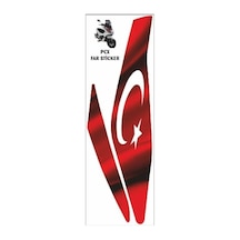 Honda Pcx 2018 - 2020 Uyumlu Far Sticker Standart