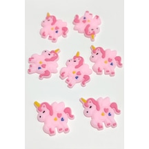 Zenviac456 Uncrn Silikonlu Figür 1 Adet Zenviac45678 Pembe