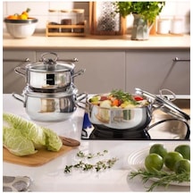 Schafer Cookhaus Çelik Tencere Seti 6 Parça Diğer