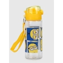 Kırtasiye Ve Oyuncak Dünyası Minions Kırtasiye Ve Oyuncak Dünyası 500ml Şefaff Matara Suluk Çok Renkli