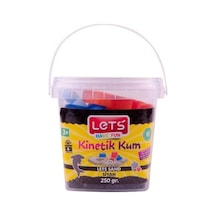 Kinetik Kum 250 Gr. Siyah Plastik Kutu