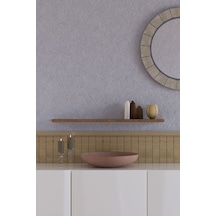 Yankı-BYEG 70 cm Safir Meşe Mdf Gizli Bağlantı Duvar Rafı