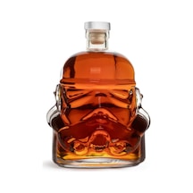 Shepperton Design Studios Stormtrooper Carafe 750ml Şeffaf Flint Cam, Şişe Kapanı Cork