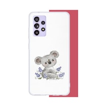 Samsung Galaxy A52-a52s Uyumlu Kuala Baskılı Silikon Kılıf Renkli
