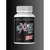 Maximum Power Max 3x Effect Erkeklere Extra Sertlik Maxìmum Güç 30 Lu