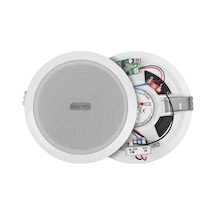 Magicvoice Tpı-350 5.25" 13.5 Cm Hat Trafolu Alçıpan/asma Tavan Tipi Hoparlör 6w Rms - Mp3 Usb Uyumlu - Beyaz