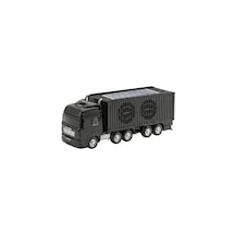 Bluetooth Hoparlör Güneş Enerjili Tır Tasarımlı Fm Usb Aux Speaker D45 Siyah