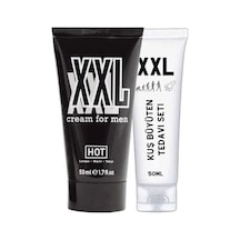 Hotxxl Cream Men Hardener Delayer Enlarger 50 Ml + Kuşbüyüt Erkeklere Özel Boyut Kremi