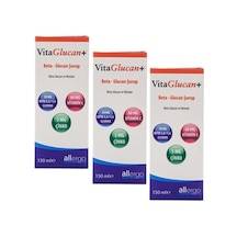 Vitaglucan Beta-Glucan Vitamin Surup 150 Ml. 3Adet 03-