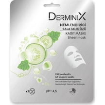 Derminix Salatalık Özlü Nemlendirici Kağıt Yüz Maskesi