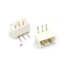 3 Pin Jst-xh 2.54 Tunik Konnektör Erkek Eğik 90