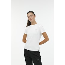 Lumberjack Wl Laura 11 3fx Ekru Kadın Kısa Kol T-shirt Bej