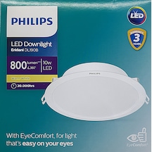 Philips 10w Sıva Altı Spot Sarı Gun Işığı Beyaz 900-800 Lumen 125mm Sarı