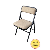 Hey Katlanır Kamp Sandalyesi Piknik Sandalyesi Kahverengi