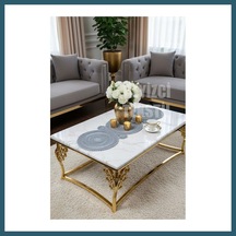 Bezos Dantel Detaylı Gri Runner 115x35cm Ob