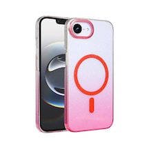 Apple iPhone Uyumlu 16e Glossy Magsafe Kapak - Pembe Diğer