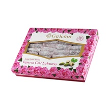 Gülcüm Antep Fıstıklı Sarma Isparta Gül Lokum 250 G