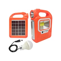 Gold Orıon Or-6399a Solar Kamp Lambası Acil Durum Işığı Şarjlı Cob Led