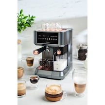 Karaca Mycaffe Barista S10 Espresso Latte Ve Cappuccino Makinesi Karaca Mycaffe Barista S10 Espresso Latte Ve Cappuccino Makinesi